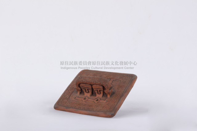 陶製置物盒-蓋藏品圖，第4張