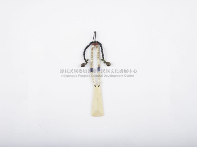 梯形貝片珠串耳飾藏品圖，第1張