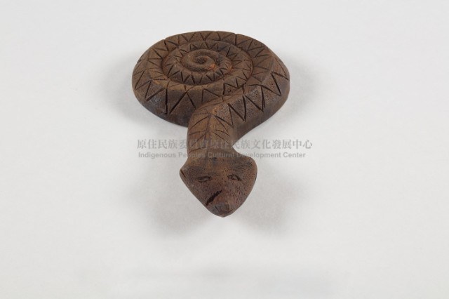 百步蛇型木雕蠟板藏品圖，第3張