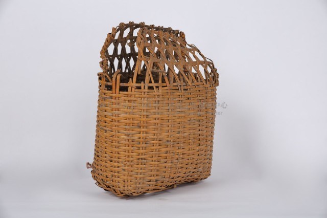 籐編揹簍、藤簍藏品圖，第4張