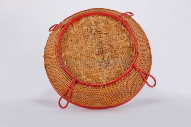 竹編淺籃藏品圖，第4張