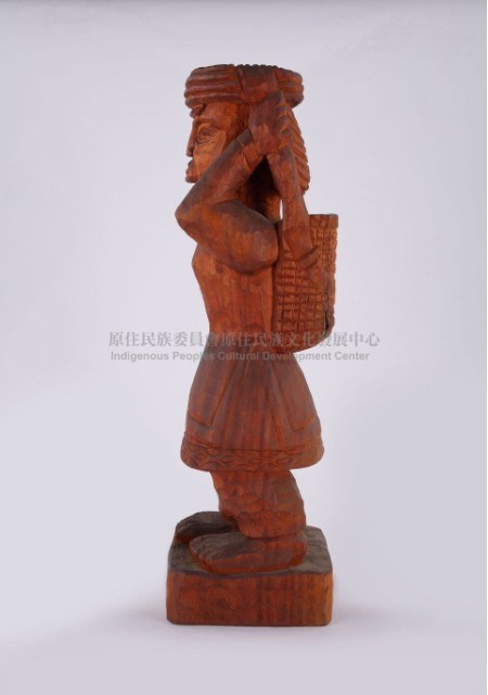 木雕人像-女像藏品圖，第3張