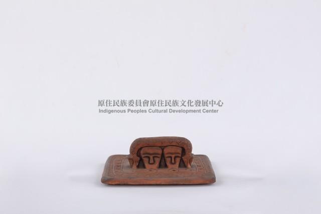 陶製置物盒-蓋藏品圖，第2張