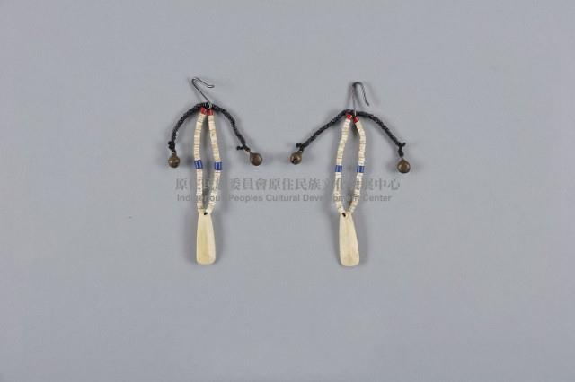 耳墜、貝片串珠耳飾藏品圖，第4張