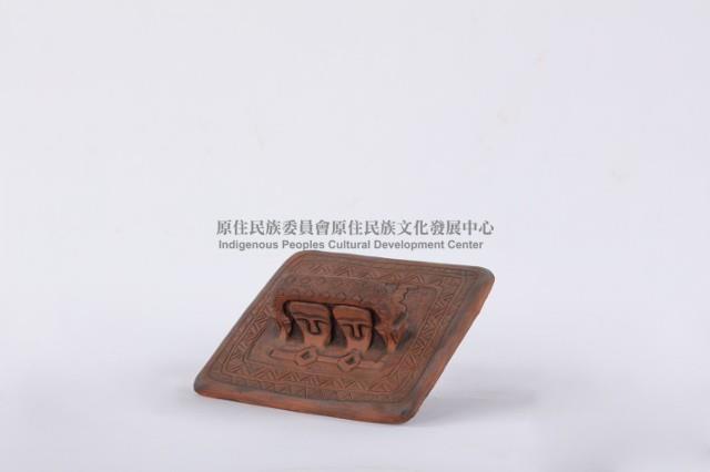 陶製置物盒-蓋藏品圖，第4張