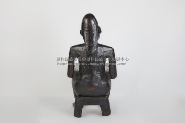 原住民工藝雕刻椅藏品圖，第3張
