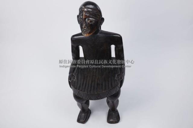 原住民工藝雕刻椅藏品圖，第5張