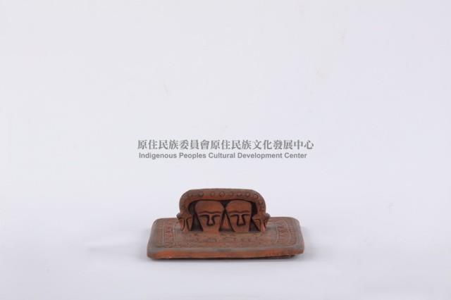 陶製置物盒-蓋藏品圖，第1張