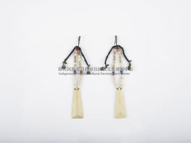 梯形貝片珠串耳飾藏品圖，第4張