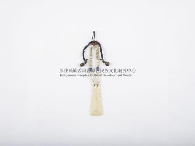 梯形貝片珠串耳飾藏品圖，第1張