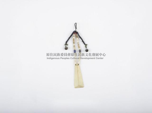 梯形貝片珠串耳飾藏品圖，第1張