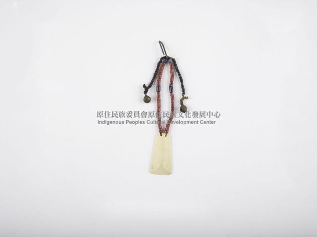 梯形貝片珠串耳飾藏品圖，第1張