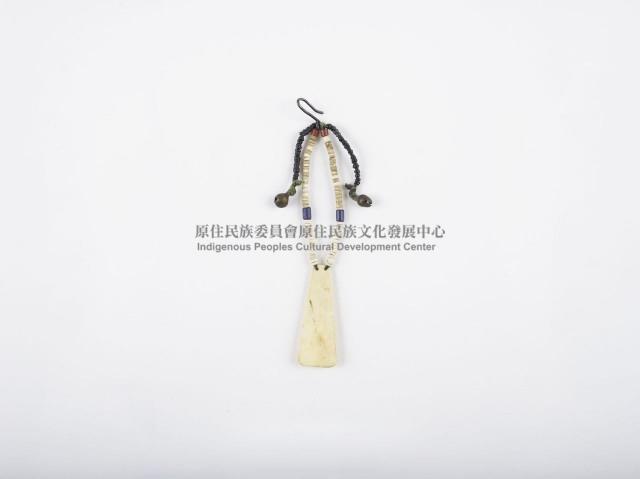 梯形貝片珠串耳飾藏品圖，第2張