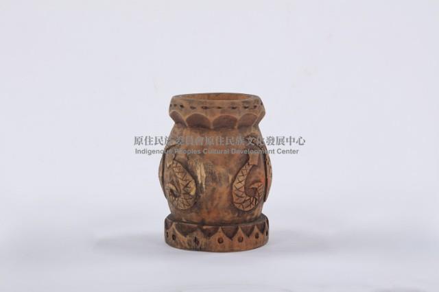 雕刻木臼藏品圖，第3張