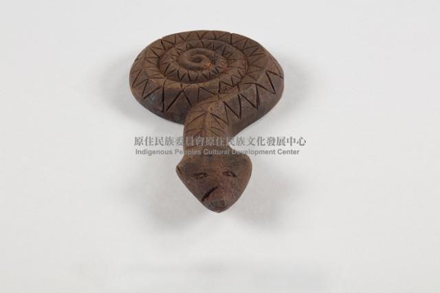 百步蛇型木雕蠟板藏品圖，第3張