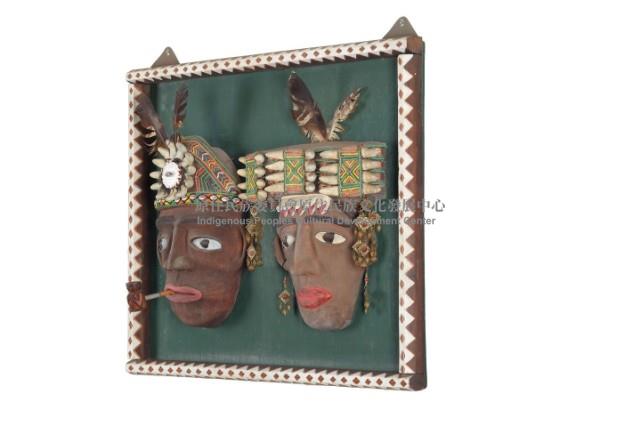 陶製壁飾-祖先像藏品圖，第3張