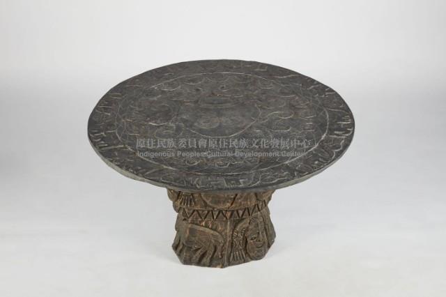 石刻圓桌、石雕桌藏品圖，第3張