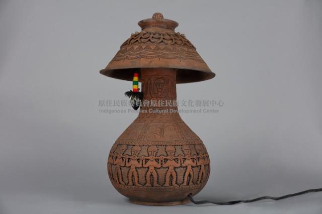 陶製檯燈藏品圖，第3張