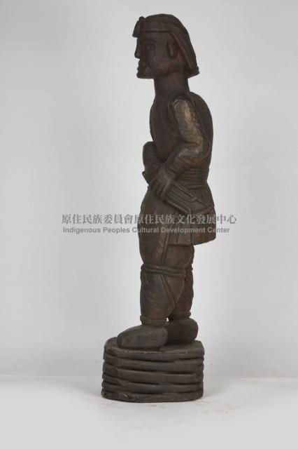 木雕人像-勇士藏品圖，第3張