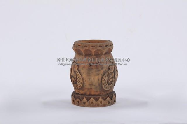 雕刻木臼藏品圖，第4張