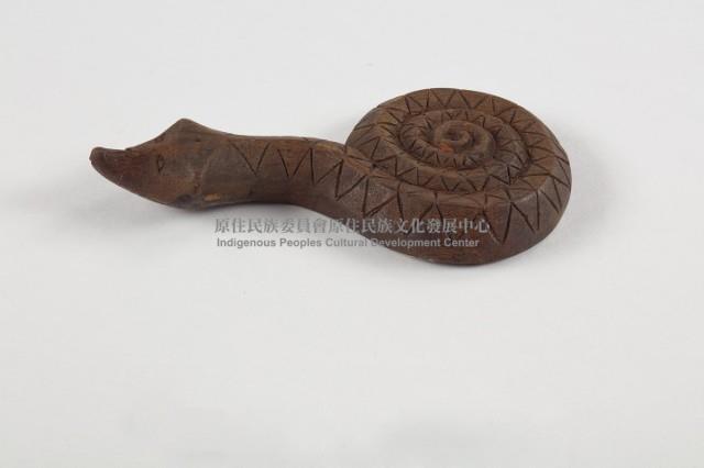 百步蛇型木雕蠟板藏品圖，第4張
