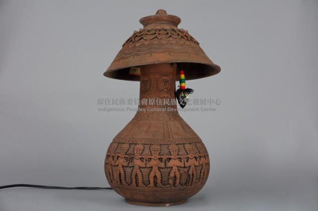 陶製檯燈藏品圖，第4張