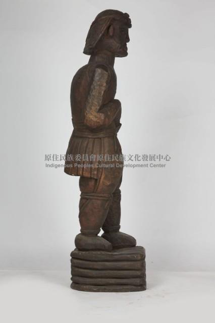 木雕人像-勇士藏品圖，第4張