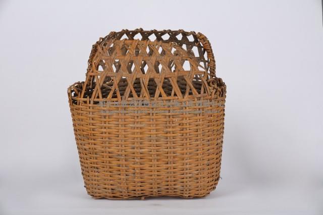 籐編揹簍、藤簍藏品圖，第1張