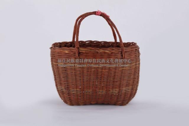 籐編菜籃、籐籃藏品圖，第1張