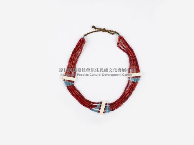 琉璃珠頸飾藏品圖，第1張