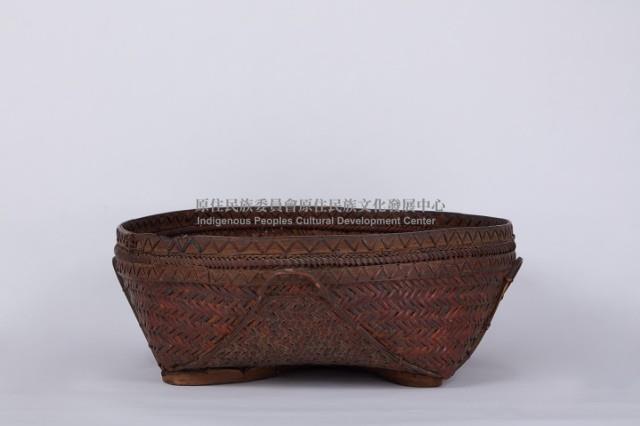 竹編盛衣服用器、籐籃藏品圖，第1張