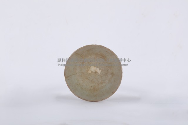 幾何紋青花陶碗藏品圖，第1張