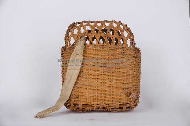 籐編揹簍、藤簍藏品圖，第2張