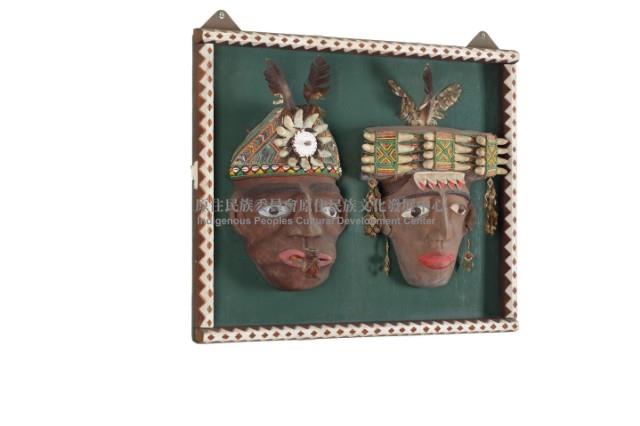 陶製壁飾-祖先像藏品圖，第2張