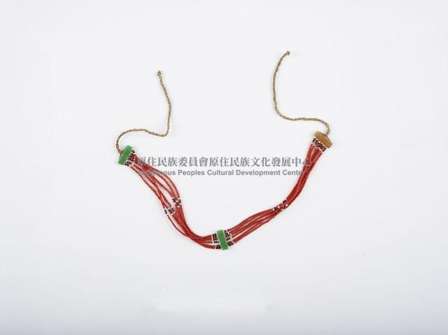 琉璃珠頸飾藏品圖，第2張