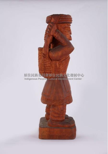 木雕人像-女像藏品圖，第4張