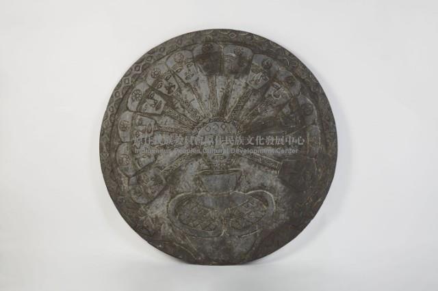 圓形屏風-石雕-、石雕-圓形屏風藏品圖，第1張