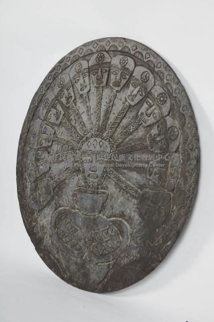 圓形屏風-石雕-、石雕-圓形屏風藏品圖，第3張