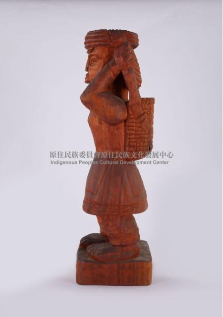 木雕人像-女像藏品圖，第3張