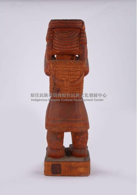 木雕人像-女像藏品圖，第2張