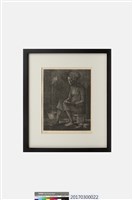 老婦人與玉蜀黍藏品圖，第1張