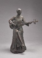 琵琶鑄銅藏品圖，第1張