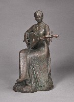 琵琶鑄銅藏品圖，第2張