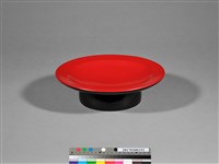 素色禮品盤(一組五件) 藏品圖，第3張