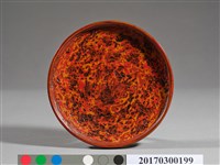 木胎犀皮小盤子 藏品圖，第4張