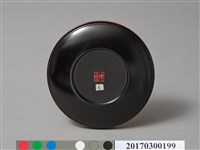 木胎犀皮小盤子 藏品圖，第5張