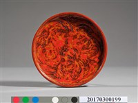 木胎犀皮小盤子 藏品圖，第9張