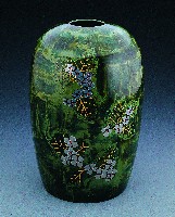 繁星花綺紋漆瓶 藏品圖，第1張