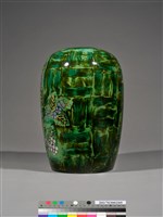 繁星花綺紋漆瓶 藏品圖，第2張