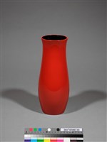 夾苧素色漆瓶 藏品圖，第2張